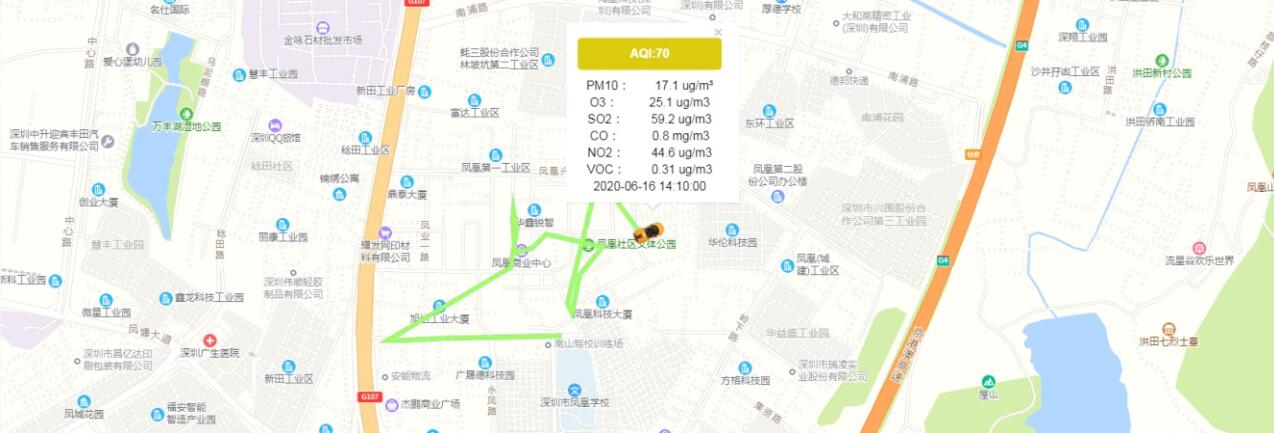 車載揚塵監(jiān)測在線系統(tǒng)設備