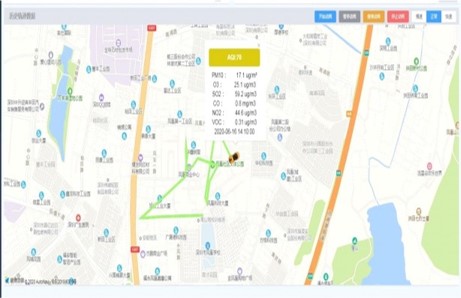 車載揚塵監(jiān)測在線系統(tǒng)設備