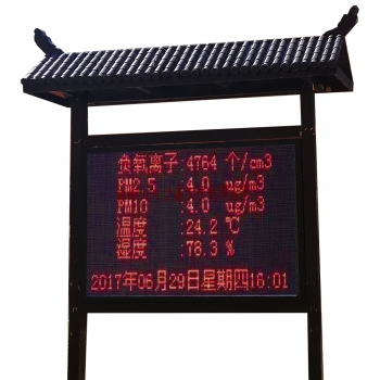 負氧離子環境監測系統